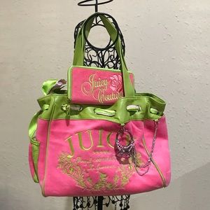 Juicy purse and wallet